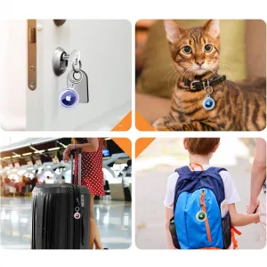 Tech-Protect Icon kryt na Apple AirTag 4ks, priesvitný
