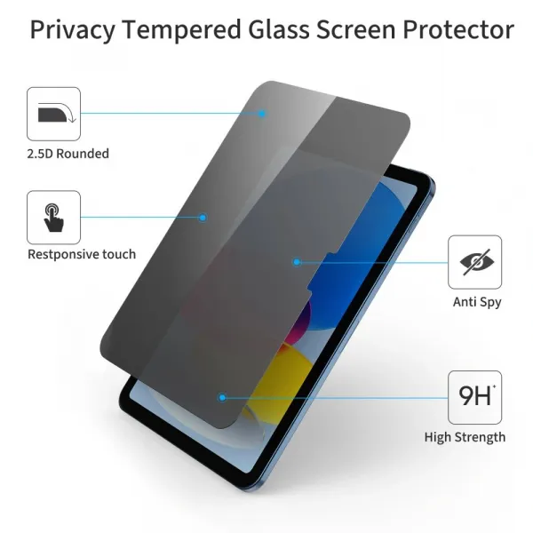 Tech-Protect Glass Spy ochranné sklo na iPad 10.9'' 10gen 2022 / 11'' 11gen 2025