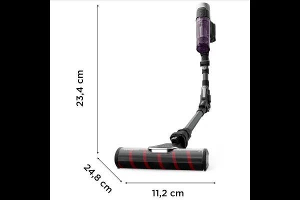 Tyčový vysávač Rowenta X-Force Flex 9.60 RH2048WO Fialový/Čierny