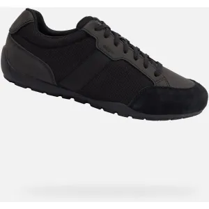 Black men's sneakers Geox Ravex - Men's