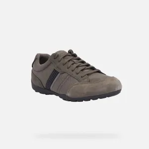Light grey men's sneakers Geox Ravex - Men's