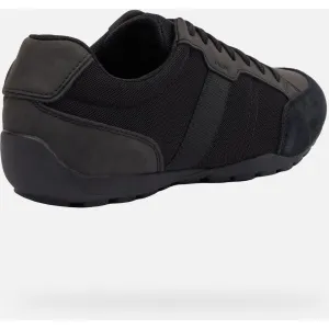 Black men's sneakers Geox Ravex - Men's