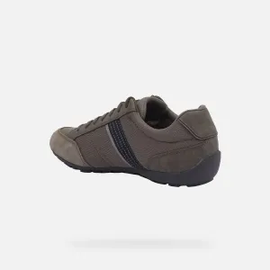 Light grey men's sneakers Geox Ravex - Men's