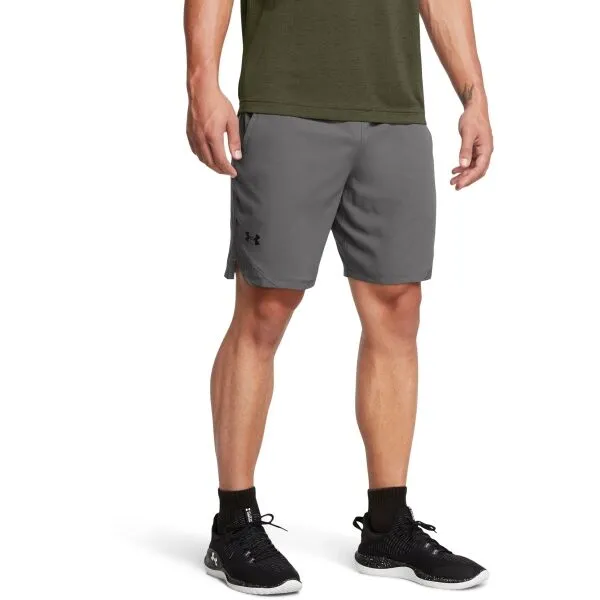 Under Armour VANISH WOVEN SHORTS Pánske krátke nohavice, tmavo sivá, veľkosť