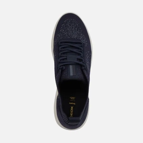 Dark blue women's sneakers Geox Spherica - Women's