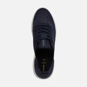 Dark blue women's sneakers Geox Spherica - Women's