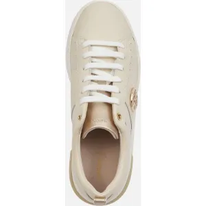 Cream women's sneakers Geox Dalyla - Women's