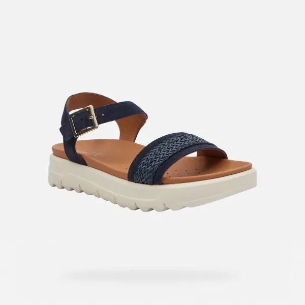 Dark blue women's sandals Geox Xand 2.1 S - Women's