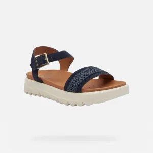 Dark blue women's sandals Geox Xand 2.1 S - Women's