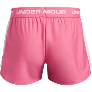 Under Armour TECH PLAY UP Dievčenské krátke nohavice, ružová, veľkosť