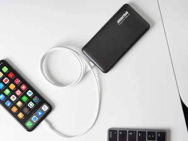 AVACOM MFIC-120W Kábel USB-C na Lightning, certifikácia MFi, 120 cm, biely