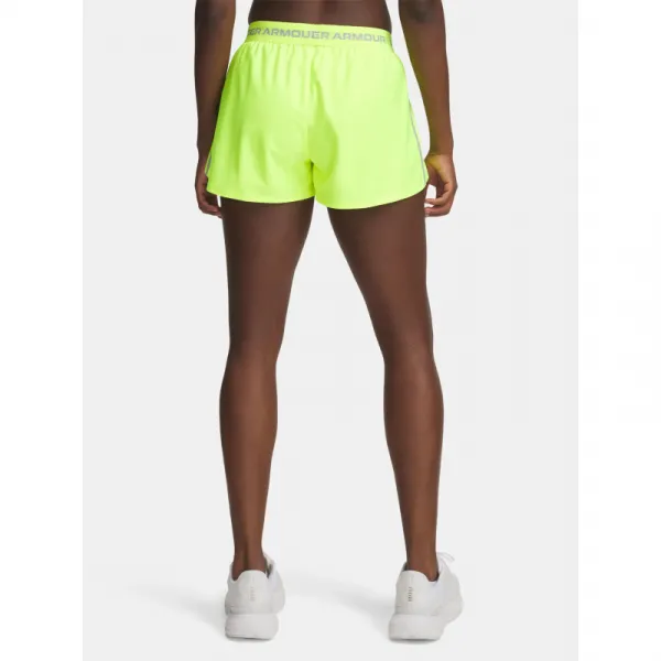 Dámske tréningové kraťasy UNDER ARMOUR Tech Play Up Shorts-YLW