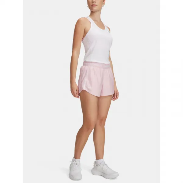 Dámske tréningové kraťasy UNDER ARMOUR Tech Play Up Shorts-PNK