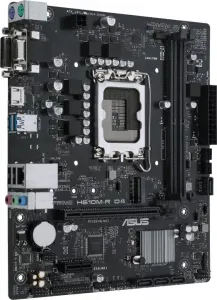 ASUS MB Sc LGA1700 PRIME H610M-R D4-SI, Intel H610, 2xDDR4, 1xHDMI, 1xDVI, 1xVGA, mATX