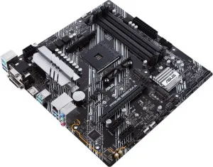 ASUS MB Sc AM4 PRIME B550M-A, AMD B550, 4xDDR4, 1xHDMI, 1xDVI, 1xVGA, mATX