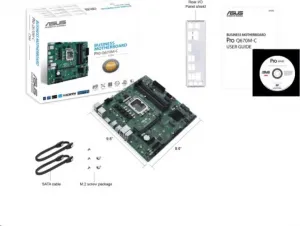 ASUS MB Sc LGA1700 PRO Q670M-C-CSM, Intel Q670, 4xDDR5, 2xDP, 1xHDMI, mATX