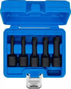 BGS Technics BGS technic 5261 – Sada vývrtiek so špirálovým profilom 1/2", 5-dielna