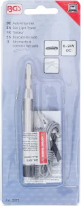 BGS Technics Skúšačka osvetlenia automobilu, 6 - 24 V, BGS 2072