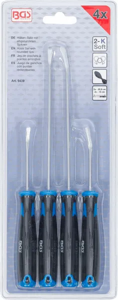 BGS Technics BGS 9439 Sada hákov so zaoblenými špičkami