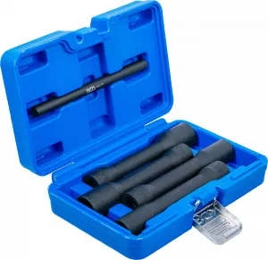 BGS Technics BGS 5262  Sada nástrčných hlavíc so špirálovým profilom / predĺžená | 12,5 mm (1/2") | 17 - 22 mm | 5-dielna