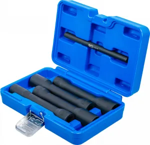 BGS Technics BGS 5262  Sada nástrčných hlavíc so špirálovým profilom / predĺžená | 12,5 mm (1/2") | 17 - 22 mm | 5-dielna