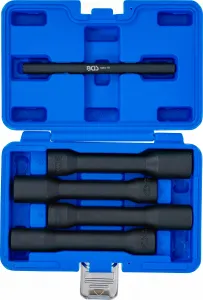 BGS Technics BGS 5262  Sada nástrčných hlavíc so špirálovým profilom / predĺžená | 12,5 mm (1/2") | 17 - 22 mm | 5-dielna