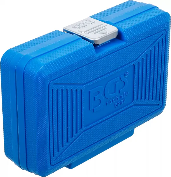 BGS Technics BGS 5262  Sada nástrčných hlavíc so špirálovým profilom / predĺžená | 12,5 mm (1/2") | 17 - 22 mm | 5-dielna