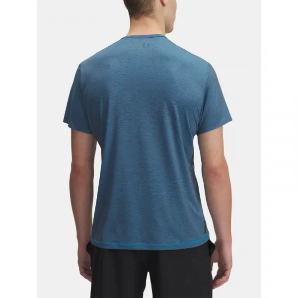 Pánske tréningové tričko s krátkym rukávom UNDER ARMOUR Vanish Elite Vent Prtd SS-BLU