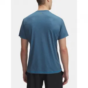 Pánske tréningové tričko s krátkym rukávom UNDER ARMOUR Vanish Elite Vent Prtd SS-BLU
