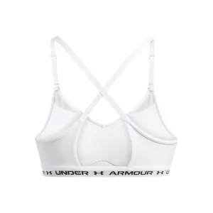 Dámska tréningová športová podprsenka UNDER ARMOUR UA Crossback Low Bra-WHT