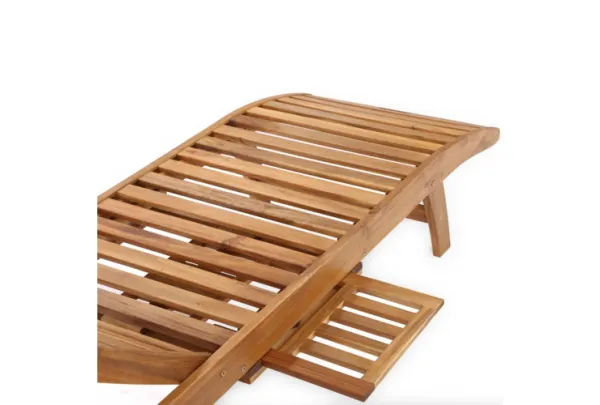 Drevené záhradné ležadlo LUX akácie
