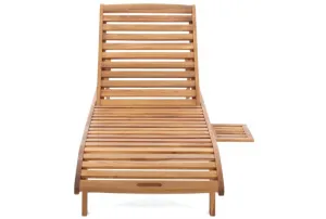 Drevené záhradné ležadlo LUX akácie
