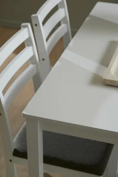 Actona Jedálenský set Alicante sivý/biely