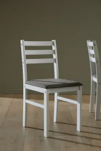Actona Jedálenský set Alicante sivý/biely