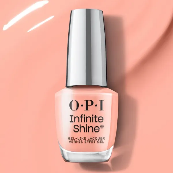 OPI Make ‘Em Jelly! Infinity Shine lak na nechty odtieň Strawberry Slay 15 ml