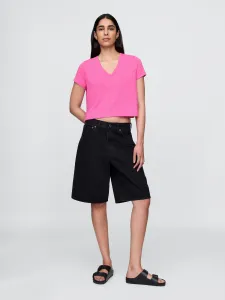 GAP Linen crop t-shirt - Women's