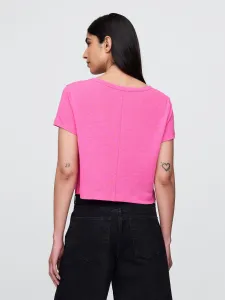 GAP Linen crop t-shirt - Women's