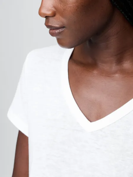 GAP Linen crop t-shirt - Women's
