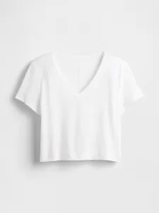 GAP Linen crop t-shirt - Women's