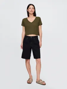 GAP Linen crop t-shirt - Women's