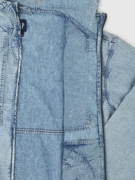 GAP Denim Oversize Jacket Ripstop - Men's