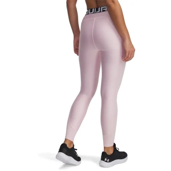 Under Armour HEATGEAR RIB Dámske legíny, ružová, veľkosť M