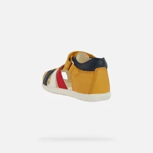 Boys first steps Geox Macchia Yellow - Boys