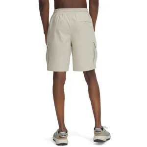 Under Armour VIBE WOVEN Pánske krátke nohavice, béžová, veľkosť M
