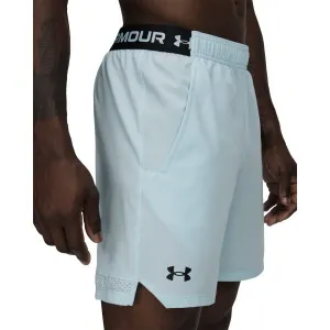 Under Armour VANISH WOVEN 6IN Pánske krátke nohavice, svetlomodrá, veľkosť
