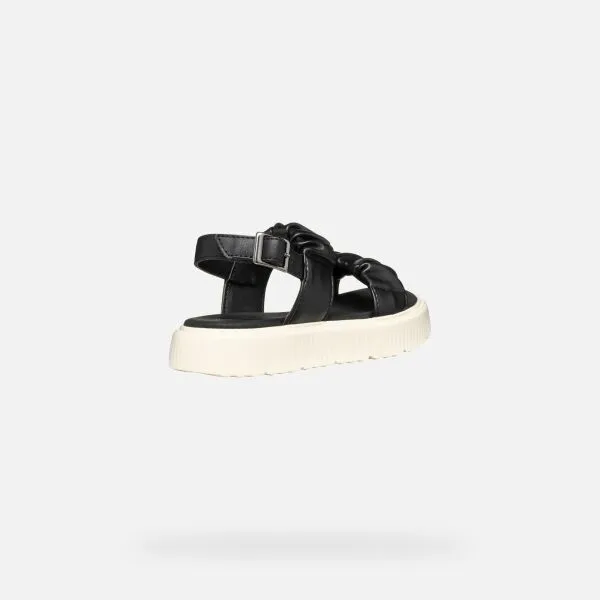 Black Girls Sandals Geox Kodette - Girls
