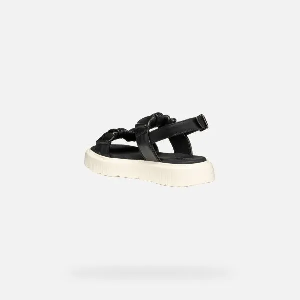 Black Girls Sandals Geox Kodette - Girls