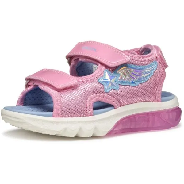 Geox J SANDAL CIBERDRON A Dievčenské sandále, ružová, veľkosť