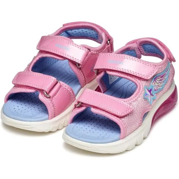 Geox J SANDAL CIBERDRON A Dievčenské sandále, ružová, veľkosť