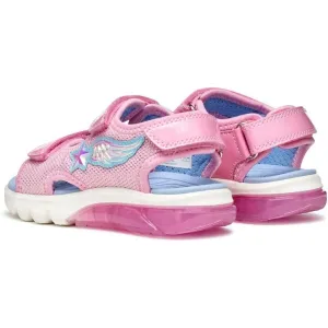 Geox J SANDAL CIBERDRON A Dievčenské sandále, ružová, veľkosť